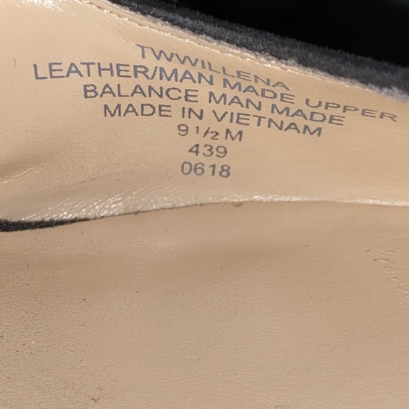 Tommy Hilfiger Black Suede Sling Back Pump Heels - Picture 10 of 12